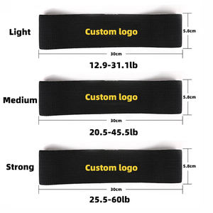 Bandes de résistance avec Logo personnalisé, pour les étirements, la hanche, l'entraînement physique, la gymnastique et les pompes - Product Image 3