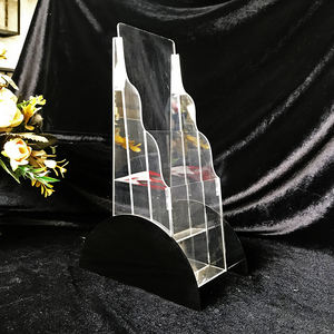 Porte-bonheur de magazines en acrylique transparent, comptoir, 1 pièce, support pour croquis, en acrylique - Product Image 3