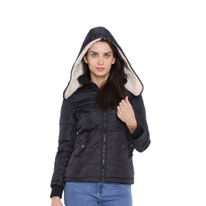 Slim Fit Women Puffer Jackets Zipper Jackets for Women in Full Sleeve Quilted Puffer Jackets for Sale - Product Image 1