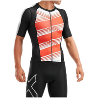 Maillot sans manches pour homme pour le cyclisme et le triathlon, anti-UV, écologique, séchage rapide, respirant, avec coussinets en gel, ensemble de culottes et de collants de cyclisme