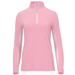 La última camisa de equitación para mujer OEM Tops de capa base ecuestre Premium con construcción sin costuras y mobiliario suave para mayor comodidad - Product Image 3