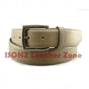 Ceinture en cuir de vache véritable, vente chaude 2026, avec boucle en alliage durable et épingle - Product Image 3