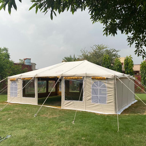 Tente extérieure de luxe de grande taille cadre en fer toile de haute qualité conception résistante à l'eau Qatar aventures dans le désert du Moyen-Orient - Product Image 2