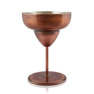De cobre de acero inoxidable de 300ml de vino rojo de cóctel Coupette Copa copa de vidrio - Product Image 1