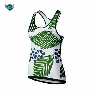 Débardeur à dos nageur unisexe 100% polyester nylon, confortable et respirant, avec short long, impression par sublimation - Product Image 3