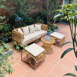 Ensemble de meubles de jardin en rotin, livraison gratuite, ensemble canapé - Product Image 2
