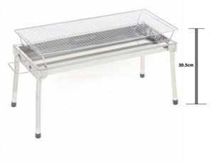 เตาย่างบาร์บีคิวกลางแจ้งแบบพกพาพกพาพกพาออกแบบให้พับเก็บได้ง่ายทำความสะอาดและประกอบง่ายสำหรับบาร์บีคิวที่สะดวก - Product Image 5