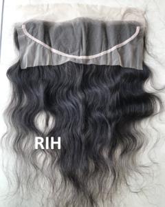 Extension de cheveux naturels péruviens pour femmes, cuticule, longueur 14 pouces, 13x6, ondulé, naturel, vente en gros - Product Image 4