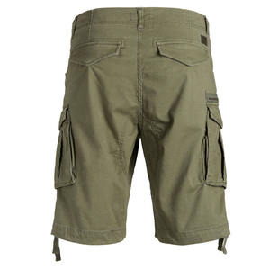 Wholesale Summer Cargo <b>Shorts</b> for Men Outdoor Multi-Pockets Casual Pants With Pattern <b>Decoration</b> Plain Dyed Pantalon Cortos - Product Image 3