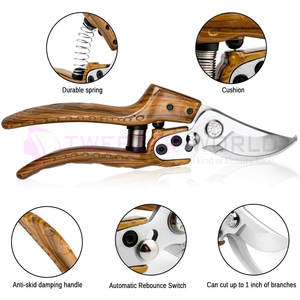 Sécatrices professionnelles de précision, sécateurs de jardin, sécateurs bypass, sécateurs manuels, cisailles de jardin - Product Image 4