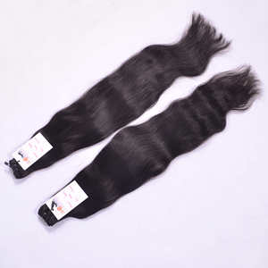 Pelo brasileño virgen de doble estiramiento, cabello de visón virgen brasileño, cabello humano Natural virgen sin procesar, proveedores de cabello peruano sin procesar - Product Image 2