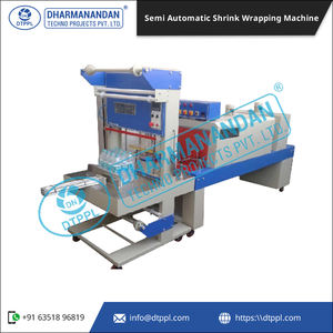 เทคโนโลยีขั้นสูงเกรดอุตสาหกรรมประสิทธิภาพสูงกึ่งอัตโนมัติขวดน้ำดื่มหดเครื่องห่อ - Product Image 4