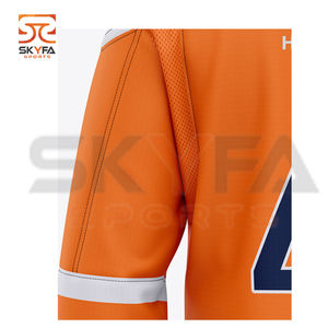 Haute qualité équipe personnalisée Polyester Sublimation maillot de hockey sur glace de hockey uniformes - Product Image 5
