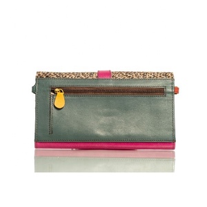 LW Women's Large Capacity Leather <b>Wallet</b> Short Length <b>Ladies</b> Hand Purses Zipper Lock Card Holder Long Style Brand Decoration - Product Image 2