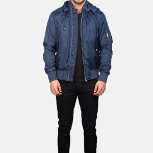 Veste bomber de baseball universitaire pour hommes de haute qualité OEM, veste universitaire personnalisée, manches en cuir, broderie en chenille, vente en gros - Product Image 1