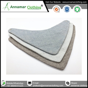 Baberos de etiquetado personalizados, tamaño personalizado, lavables, algodón - Product Image 2