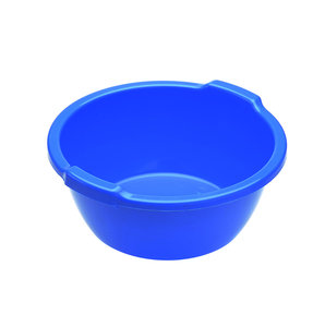 100% Made in Italy - 12lt Round Plastic Basin - Flat Wash Basin Plastic