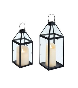 Wholesale Price Lantern for Wedding Parties Bedroom Decoration Metal <b>Sheet</b> With <b>Glass</b> Work Modern Trending Design Light Lamp - Product Image 2