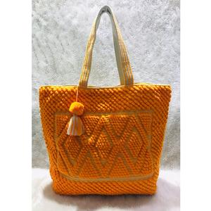 Handicraft Embroidery Fashionable Shoulder Bag Attractive Color Women's Shopping Bag <b>Canvas</b> <b>Tote</b> Bag Exports - Product Image 1