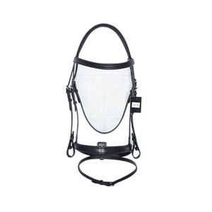 บังเหียนม้าหนังแท้คุณภาพสูง ตกแต่งคริสตัล ปรับแต่งสี ขนาด และโลโก้ได้ พร้อมตัวเลือกพรีเมียม สร้างแบรนด์ม้าของคุณเอง - Product Image 1