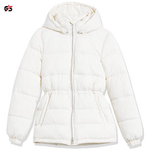 Chaqueta Bomber de alta calidad para mujer, producto cálido de invierno, relleno de guata de poliéster, servicio OEM - Product Image 4