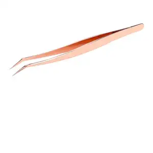 Wholesale Switzerland stainless steel VETUS eyelash tweezer straight pointed volume eyelash extension tweezer