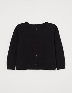 Cárdigan de algodón para niñas de bajo precio con diseños Latset de Color sólido, cárdigan de punto grueso y pesado con diseños de impresión personalizados para niños - Product Image 3