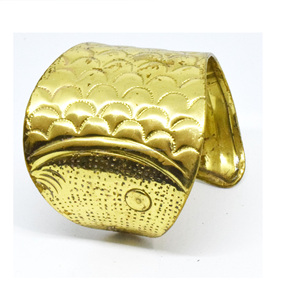 Indian brass cuff <b>for</b> arthritis <b>bangle</b> Bracelet Cuff Handmade Hammered Brass Cuff Bracelet / Brass Jewellery - Product Image 5