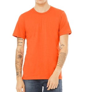 60% coton/40% polyester t-shirts Bella + toile 3001 unisexe jersey à manches courtes t-shirts-orange - Product Image 1