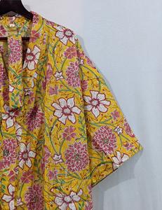 Boho Streetwear Long Sleeve Maxi Dress with Natural Waistline Floral Print Design - Product Image 3