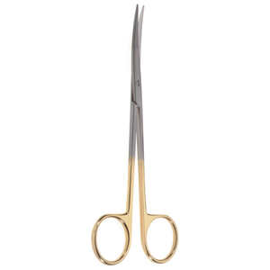Par Onyx Scissors 5.75'' (14.5cm) Curved Surgical Instrument - Product Image 2