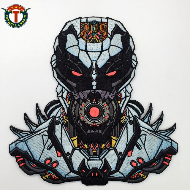 Latest Custom Self-Adhesive Embroidered Computer Design Clothing Patch for Hat Use
