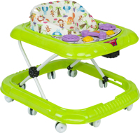 Déambulateur Bébé 10 Roues Prêt à l'Emploi avec Plateau d'Activités, Aide aux Premiers Pas et Porteur pour Enfants en Bas Âge, OEM Disponible