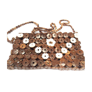 Naturel Artisanat De Noix De Coco Shell Sac À Main - Product Image 1