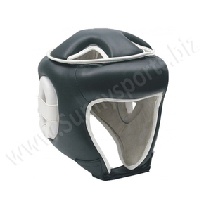 Protector de cabeza duradero personalizado para boxeo, Logo personalizado de cuero Pu, venta al por mayor, 2021 - Product Image 1