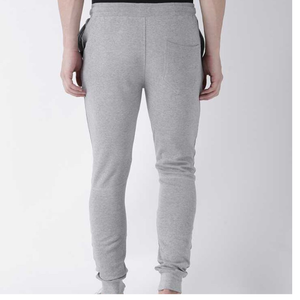 Pantalon de jogging en molleton anti-rides pour hommes, pantalon de course à pied à taille haute pour l'hiver, grande taille - Product Image 4