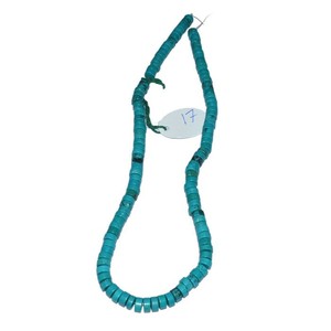 Ligne de perles de pierre de turquoise de pierre précieuse de guérison pour la prière - Product Image 1