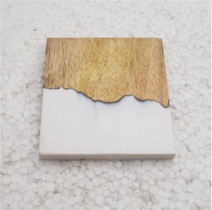 Tapis et tampons en bois de résine noire transparente Vaisselle pour la décoration de cuisine - Product Image 4