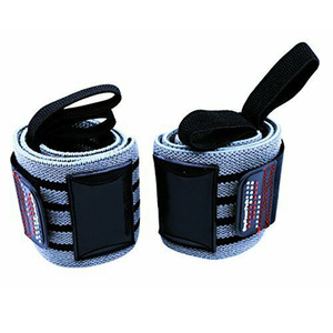 Vente chaude Unisexe Gym Poignets Élastique Bodybuilding Pull-Up Power Straps pour Haltérophilie Poignet Wrap - Product Image 4