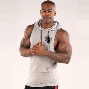 Vêtements pour hommes de marque personnalisée teints grande taille Jersey gymnases débardeurs musculation Stringer Fitness sans manches O-cou T-Shirts - Product Image 5