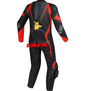 Nouvel arrivage du meilleur costume de course en cuir de moto coupe-vent respirant de qualité combinaisons de moto pour hommes - Product Image 4