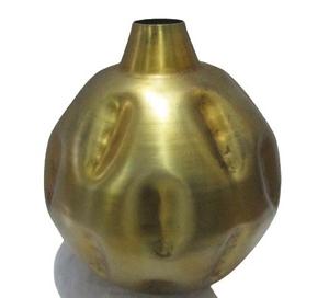 Florero de Metal para decoración del hogar, jarrón de flor dorada, maceta para planta, mesa superior, florero de alta calidad - Product Image 1