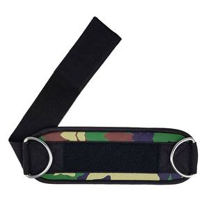 Personalizado gimnasio ajustable D anillo tobillo muñequeras a granel acoplable Cable máquinas pierna entrenamiento protección soporte tobillo correa para - Product Image 6