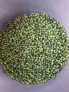 Venta al por mayor exquisitas cuentas de vidrio soplado a mano último diseño en forma redonda de cristal amarillo DIY cuentas de Murano hechas a mano - Product Image 3