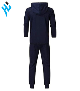 Dernière mode pour hommes, survêtement 2 pièces à capuche actif décontracté, jogging, survêtement personnalisé de haute qualité, avec fermeture éclair, survêtement de sport pour hommes - Product Image 4