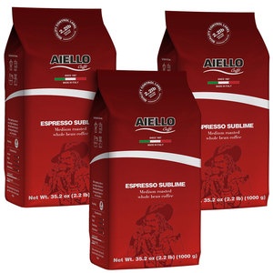 ขายส่งพรีเมี่ยมกลางคั่วทั้งกาแฟถั่ว1000gr./2.2lb-เอสเพรสโซ่SUBLIMEส่งออกขาย - Product Image 1