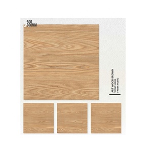 Azulejos de cerámica de 600x600mm, azulejos de porcelana con aspecto de madera mate a prueba de agua para paredes de suelo de Exterior e interior - Product Image 4