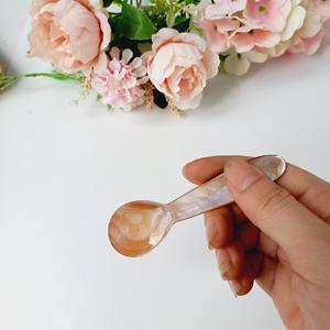 Couverts en forme de boule mère de perle, cuillère Caviar, en coquille, Logo Laser personnalisé, vente en gros, fantaisie exquise, 1 pièce - Product Image 5