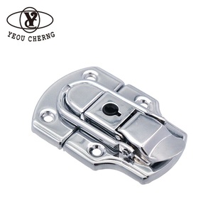 good quality HC256 galvanizing nickel catches <b>lock</b> hardware <b>for</b> factory direct pet case cheap price quick release <b>locks</b> MIT - Product Image 1