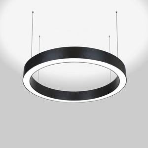 Fabricant chinois de luminaires suspendus linéaires circulaires à LED de 1300 mm de diamètre avec revêtement en poudre RAL DALI 1-10V Dim UGR<13 - Product Image 5